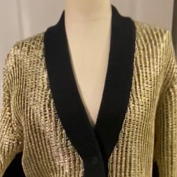 RtA Gold and Black Women's Sweater m - Picture 3 of 9